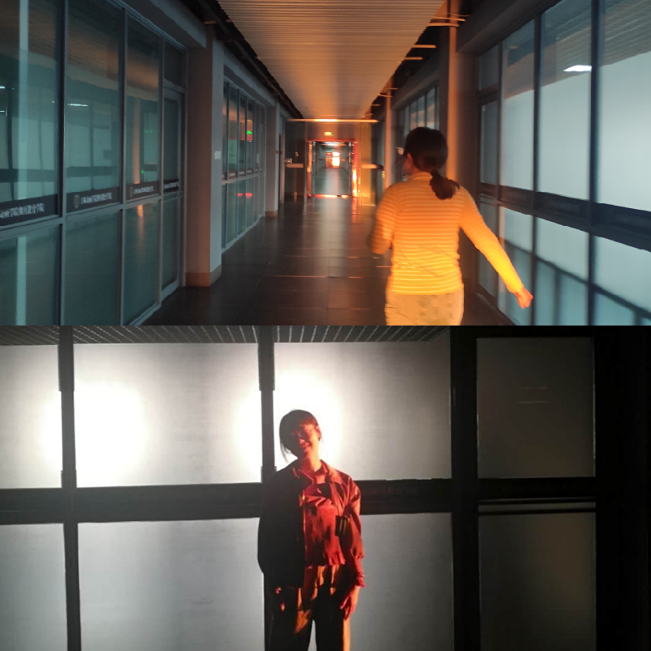 第一次教室熬夜以及E楼的朝阳.jpg